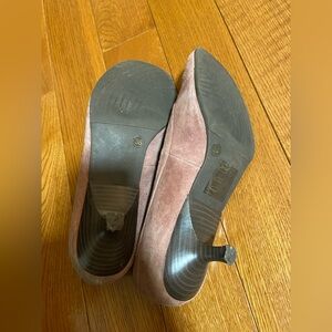 Call It Spring dusty pink Suede Heels